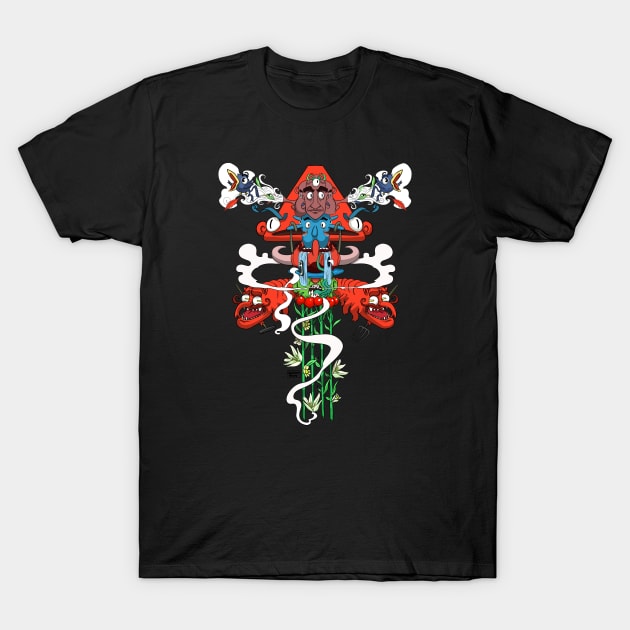 Modern Totem T-Shirt by Ostemo Stephane Meury